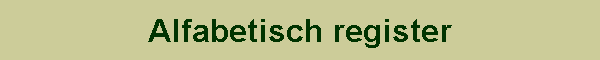 Alfabetisch register
