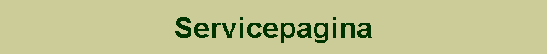 Servicepagina